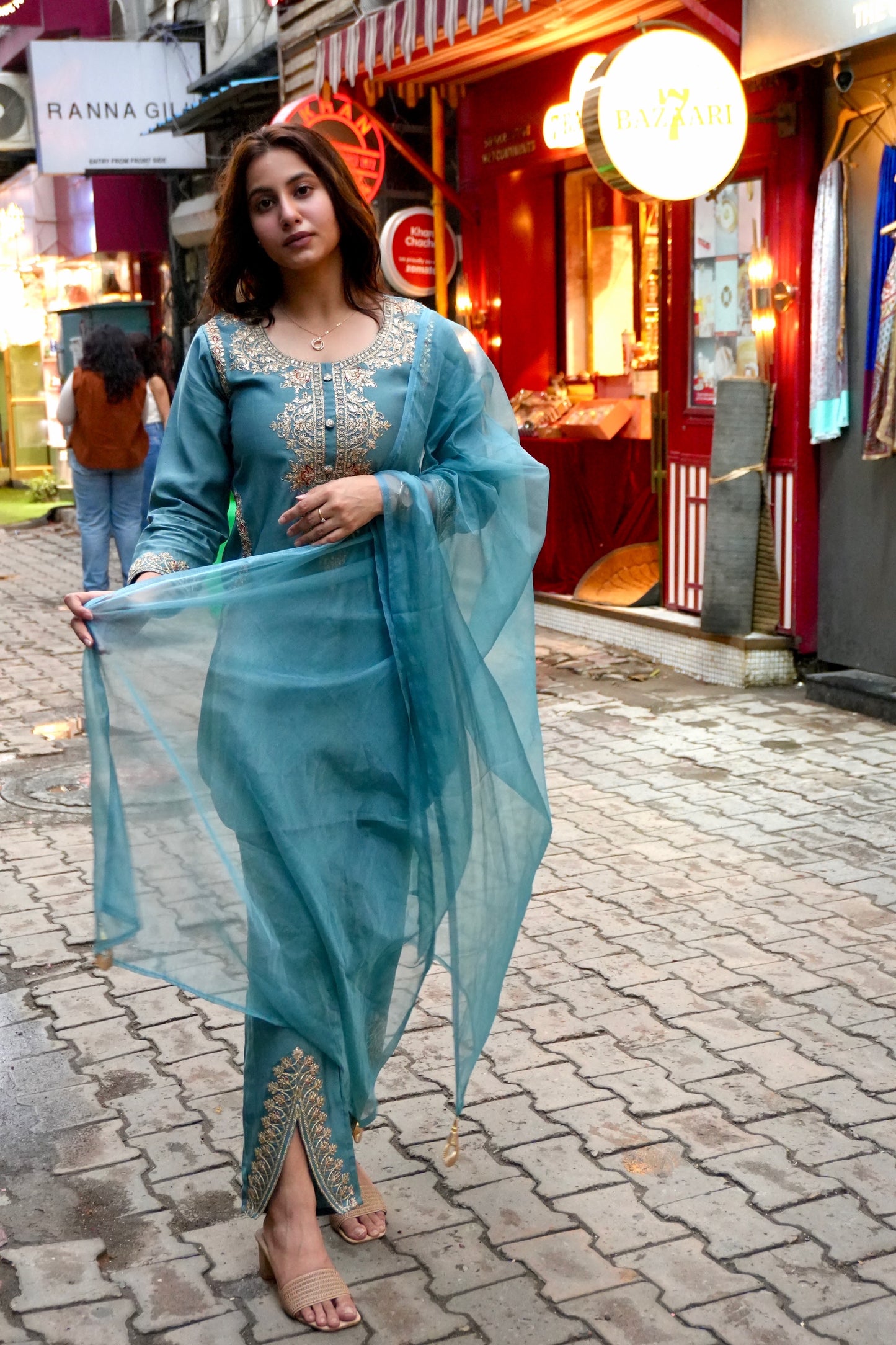 Resham Soft Silk Coord