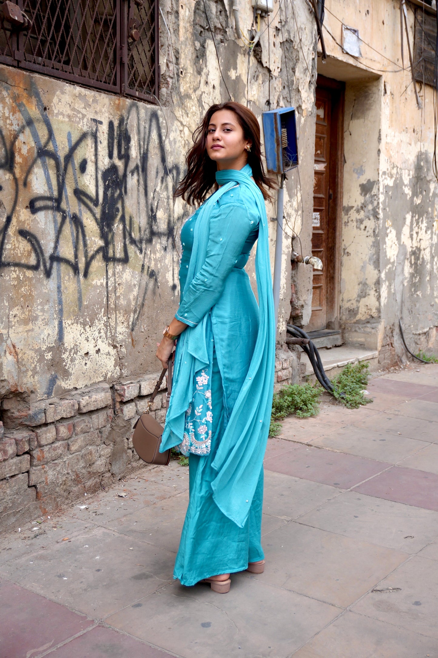 Noor Hand Embroided Suit